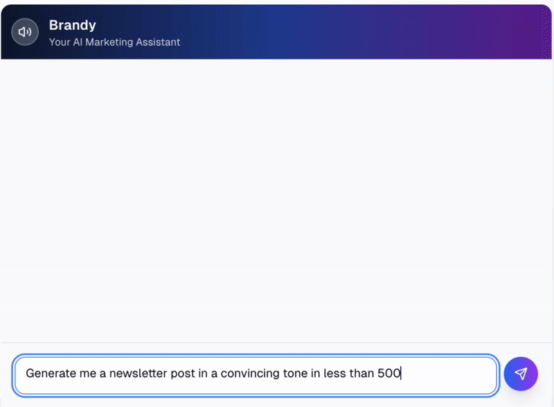BrandHub brand onboarding UI